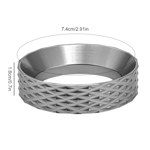 Embudo de dosificación con agarre magnético para colador de café espresso 6