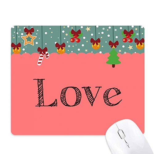 Alfombrilla de ratón Love Word con cita de amor para inspirarte cada día de trabajo