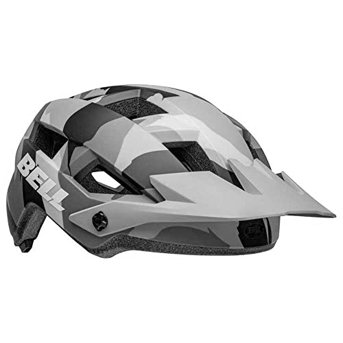 Peso: 330 grammi. Bell Casco MTB Spark 2 MIPS 2022: Grigio Opaco Camo Universale S/M 50-57cm
