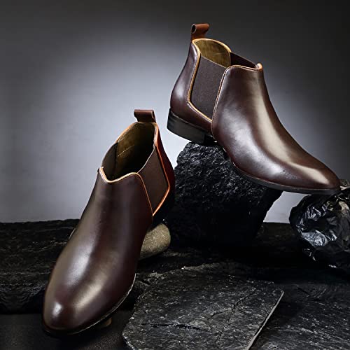 Image of LOUIS STITCH Men's Demesure Unerobe Italian Handmade Genuine Leather Formal Boots Shoes
