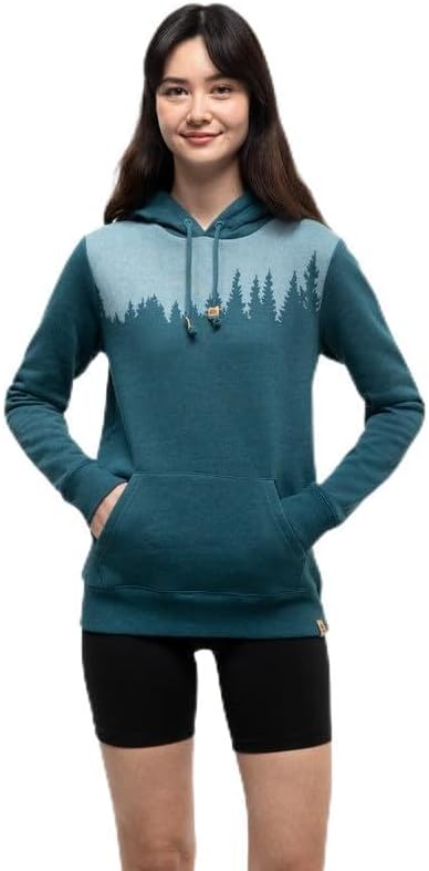 tentree Women's Juniper Graphic Hoodie – Organic Cotton, Soft & Insulating, Medium Stretch, Regular Fit, Eco-Friendly