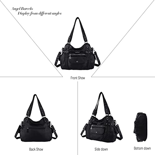 Image of Angel Barcelo Purses for Women Soft PU Leather Shoulder Bag Crossbody Purse and Handbags