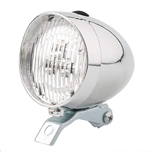 Lorenlli 3 LED Vintage Ultra Brillante Linterna luz de la lámpara de la Bicicleta Faro luz Delantera de la Bicicleta Segura Noche Ciclismo Accesorio de la Bicicleta
