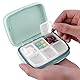 Pillendose für Tagesplaner, Medikamenten-Organizer und Planer für Medikamente, ideal für die Reise, von HSYTEK (grün)