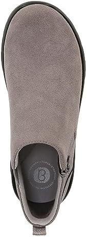 BZees Women's Greta Washable Comfort Ankle Boots Grey 8.5 W | Image 6
