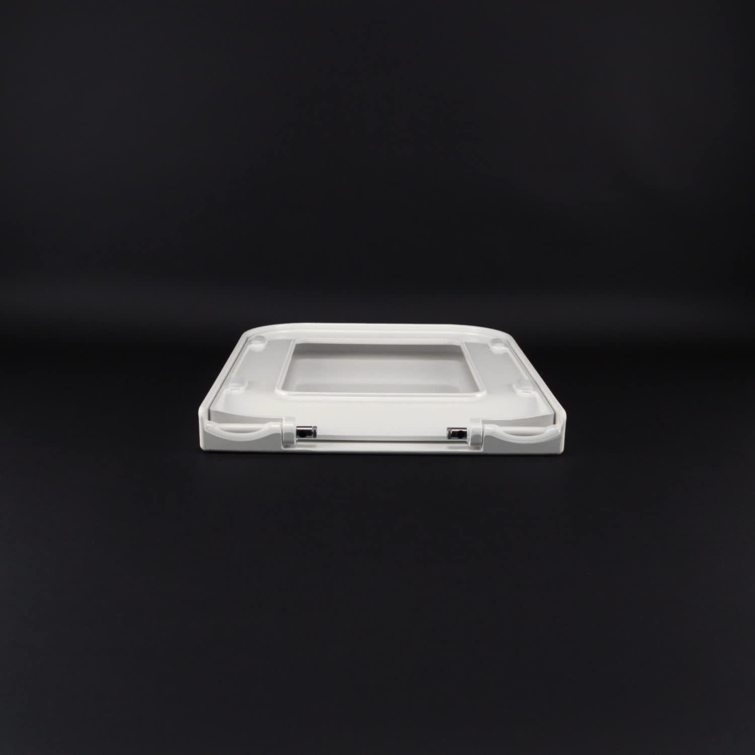 Tapa de inodoro para Flaminia Terra como original termoendurecible, color blanco, cremallera inoxidable normal o ralentizada soft close