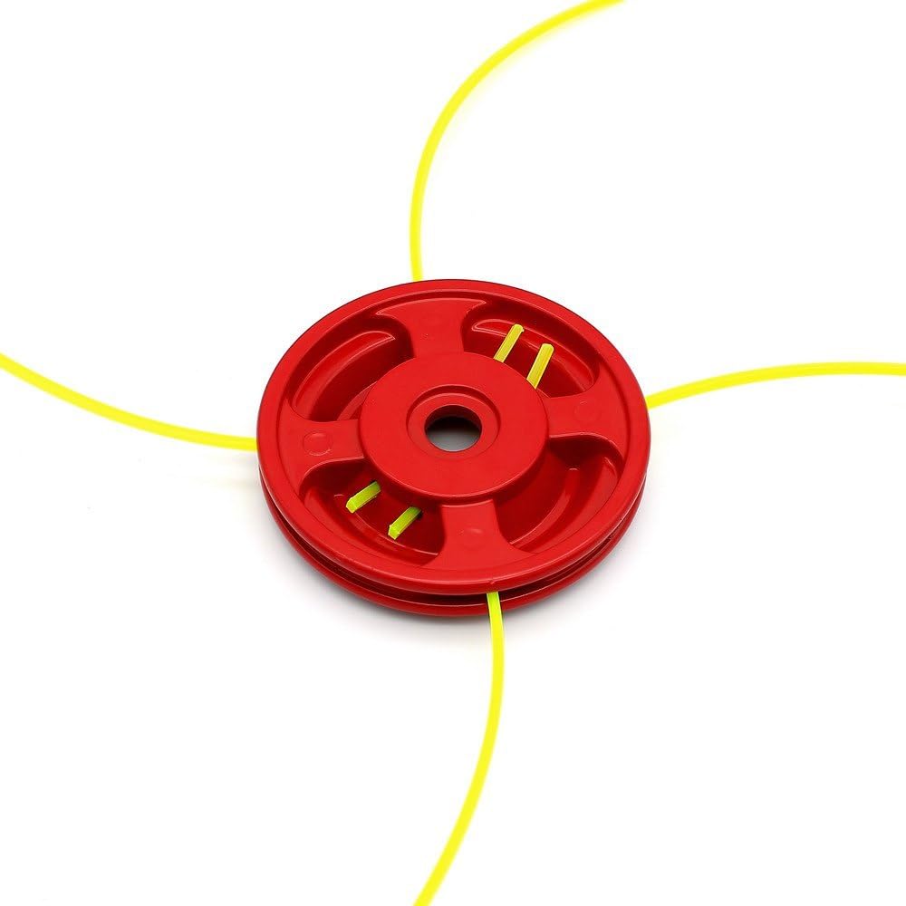Premium RED Trimmer Head for Brush Cutter and Grass Trimmer | Heavy-Duty Cutting for Grass and Weeds | Universal Fit for Agriculture and Gardening (B0D6GZNT8M) Amazon Price History, Amazon Price Tracker