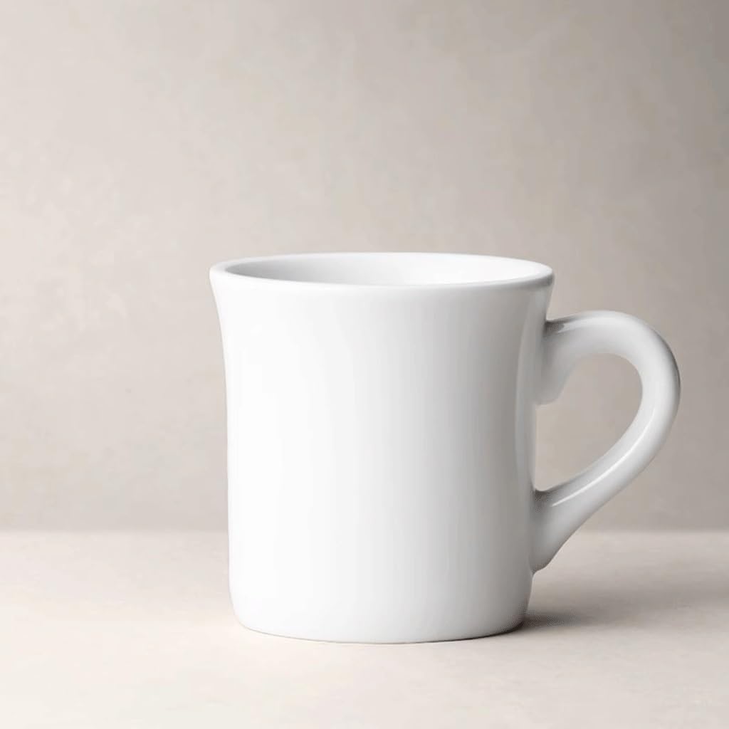 ENGENDER Tazas Cafe Taza De Cerámica Café Espesada Color Bajo Vidriado Estilo Americano Mug Cups(A)