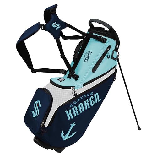 Team Effort Back Nine Stand Bag NHL Seattle Kraken
