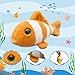 Voici et Voila Clown Fish Stuffed Animal Cute Clown Fish Plush Toy Super Soft Ocean Stuffed Animals Small Sea Creature Animal Plushies Stuffies Birthday Easter Gifts for Kids Girls Boys 10 Inches