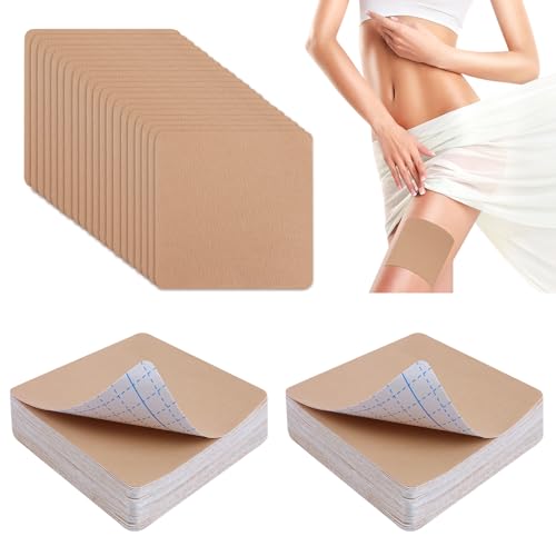 Image of 50 Pcs Thigh Lift Tape Pre Cut Belly Tape Back Fat Tape Kinesiology Lift Body Tape Elastic Skin Tape for Leg Stoma Backless Dresses Wedding Pregnancy