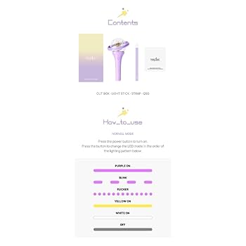 Amazon.co.jp: Kep1er OFFICIAL LIGHT STICK VER.2 公式 ペン