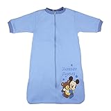 Hipoalergénico y transpirable para un clima agradable para dormir, seguro y saludable, disponible en azul claro o azul oscuro. También adecuado como interior.