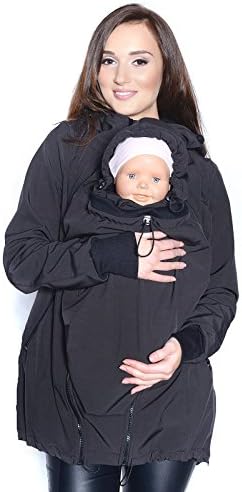 MijaCulture Mija - 3-in-1 Tragejacke für Baby,Comfort und Outdoor, feuchtigkeits-regexpierende Softshell,größe 4068