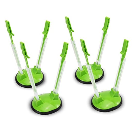 Ruibo Baggy Rack Holder for Food Prep Bag/Plastic Freezer Bag/Ziplock Bag Holder Stand, Meal Planning/prep Bag Holders,4 Pack/4pcs