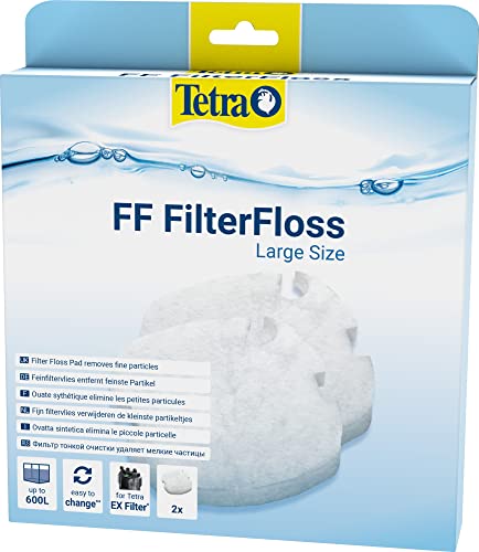 Tetra FF FilterFloss Large - Feinfiltervlies für die Tetra Aquarium Außenfilter EX 1200 Plus und 1500 Plus