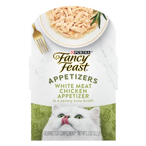 Purina Fancy Feast Appetizers Adult Wet Cat Food Complement - (10) 1.1 oz. Trays