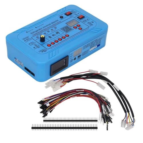 Staeekkzy Detector de Compresor de Refrigerador con Inversor Universal 18 en 1 de 220 V, Compuerta de Ventilador, Placa Inversora, Comprobador de Fallas de Válvula Solenoide.