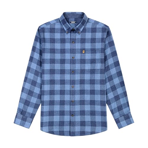 IZOD Men's Stratton Flannel Long Sleeve Button Down Shirt4