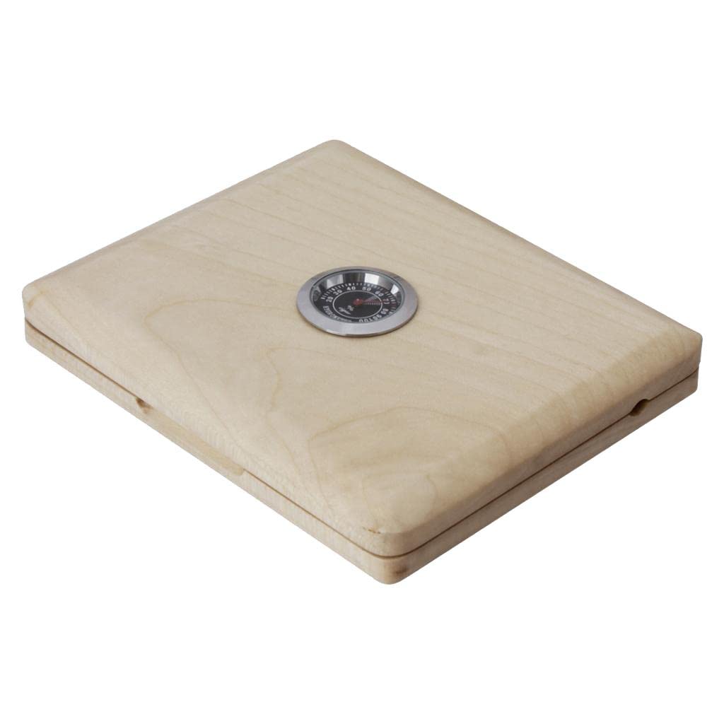 TISHITA Estuche Cañas Saxofón Contenedor para 5 Cañas, Madera