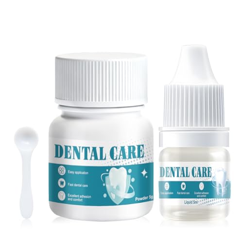 Cemento Dental, Pegamento Dental, Composite Dental para Corona y Puente o para Rellenar una Caries