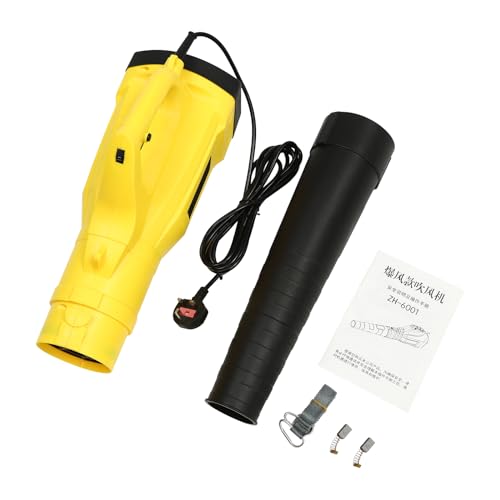 CCAUUB 3000W 220V Leaf Blower, Corded Electric Handheld Blower, Vacuum Dust Clean Leaf Blower Six-Speed Settings, Lightweight Sweeper Tool for Garden, Lawn Care and Yard Cleaning 5 CCAUUB 3000W 220V Leaf Blower, Corded Electric Handheld Blower, Vacuum Dust Clean Leaf Blower Six-Speed Settings, Lightweight Sweeper Tool for Garden, Lawn Care and Yard Cleaning - Image 5