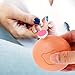POPETPOP Baby Nail File Replacement Pads : 12Pcs Baby Nail File Replacement Heads for Infant from 1 to 6 Months, Fit for Standard Electric Kid Trimmer, 0.71X0.71X0.71in (Red)
