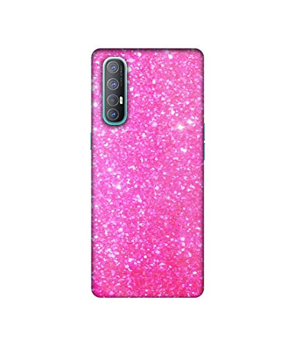 Image of Amazon Brand - Solimo Designer Pink Sparkle 3D Printed Hard Back Case Mobile Cover for Oppo Reno 3 Pro