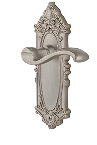 Black Friday - 80% OFF Grandeur Grande Victorian Plate with Portofino Lever, Privacy - 2.375, Satin Nickel Buy 1 get 1 Grandeur Grande Victorian Plate with Portofino Lever, Privacy - 2.375, Satin Nickel