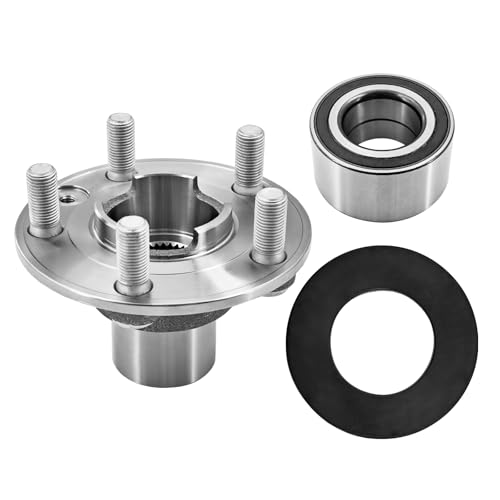 Uritue LR114244 LR179003 Front Wheel Hub Bearing Assembly Compatible with Land Rover Range Rover 2019-2025 Range Rover Evoque 2019-2023 Discovery Sport 2015-2023 Jaguar E-Pace 2018-2020