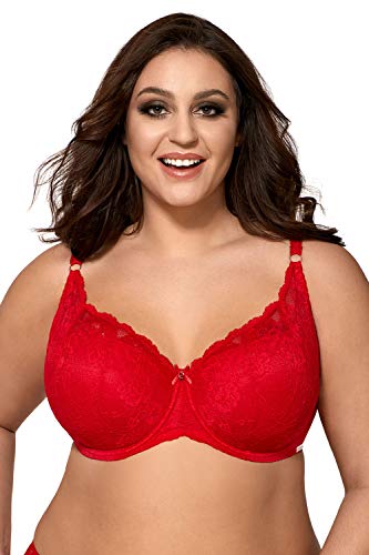 AVA Damen Bügel BH Dessous Spitze Balconette Regulierbar Gepolstert 1559 AVA Damen Bügel BH Dessous Spitze Balconette Regulierbar Gepolstert 1559