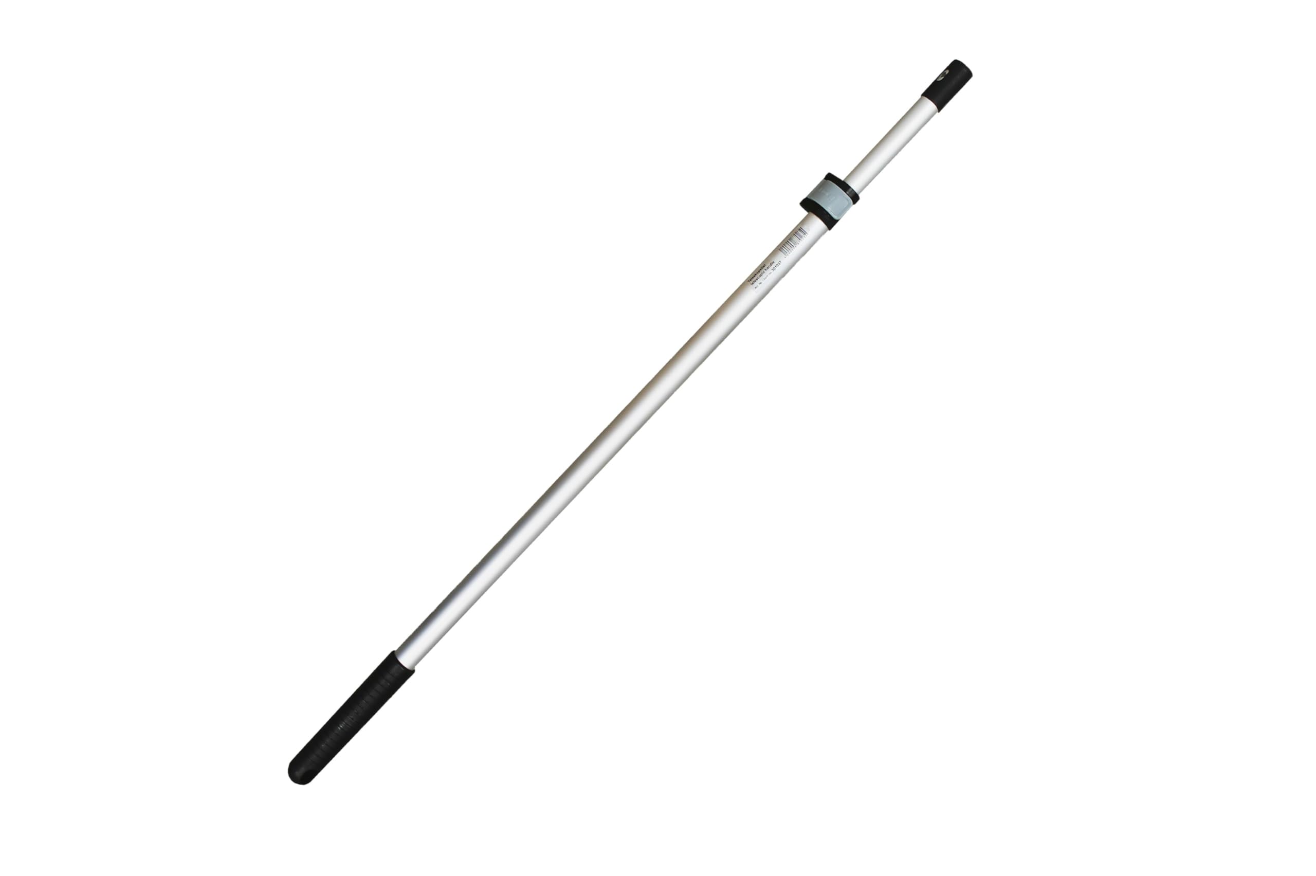 Juego de mopa telescópica de 3 piezas – 50 cm – Soporte plegable + Mopa + Mango telescópico