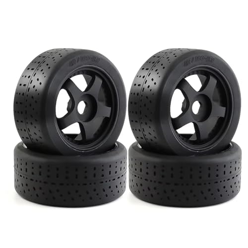 RC�J�[�p�[�c�A�N�Z�T���[ For Arrma For Infraction For Felony For Limitless RC�J�[�p�[�c 4�� 5�X�|�[�N 100x42mm 42/100 �^�C�� 17mm �z�C�[�� �Z�p(Black)