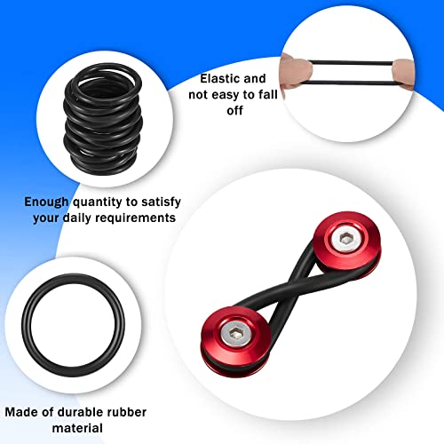 Bumper Fender Fasteners O Rings Black Bumper Fasteners Washers Replacement Rubber Bands O Rings Bumper Quick Release Fasteners Washers For Car Bumpers (16) #TOP4