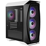 Boitier Mini Tour Micro ATX AeroCool Aero One Mini Frost RGB avec panneau vitré (ブラン/ノワール)