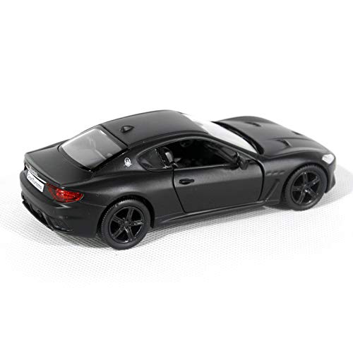 Image of Tianmei 1:32 Die-Cast Metal Car Model Pull Back Toy(MSLD-Black) | 1:32 alloy metal die-cast car, pull-back action, openable doors & detailed interior, ideal for kids play and display.