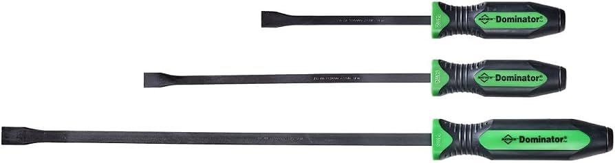 品名ホーマンレイラクター 00-3088-001-00 先端３MM Mayhew Tools 14071GN Dominator Pro Pry Bar Set, 3-Piece Curved