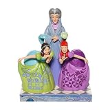 Figura tradicional de Disney. Disney Traditions, Figura de la Madrastra y hermanastra de la \"Cenicienta\", para coleccionar, Enesco
