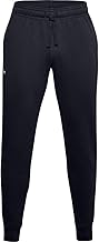 Under Armour Men's Rival Fleece Joggers, Black