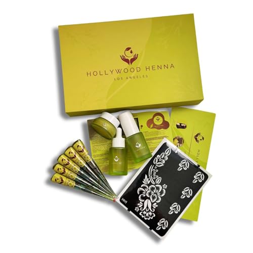 5 Pack Hollywood Henna 100% Natural Henna Paste