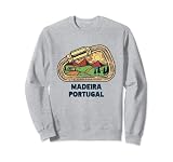 Madeira Portugal Bergsteiger Klettern Wandern Expedition Sweatshirt