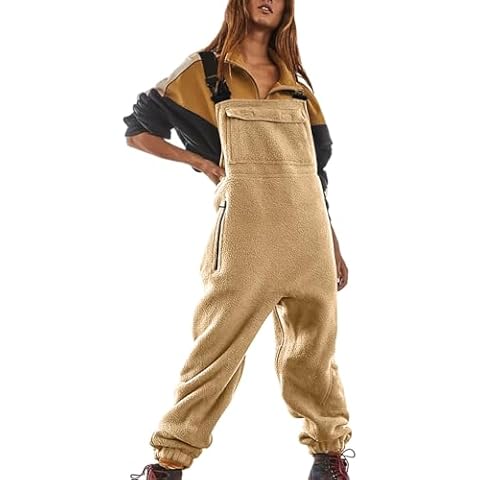 Salopette Polaire Femme Hiver uxxnjfg Cover