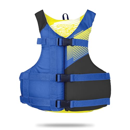 Stohlquist FIT Adult Life Jacket, US Coast Guard Approved Type III Life Vest, PFD for Men and Women, Easily Adjustable, Lightweight and High Buoyancy - Universal Fit (30-52" Chest)