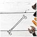 PRETYZOOM 2Pcs Stainless Steel Screw Turnbuckles Jaw and Jaw Tensioner for Wire Rope Rigging Tool for Industrial Use Silver