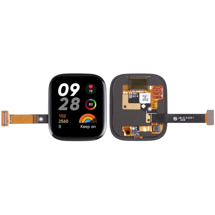 Parte de reemplazo de Reloj para Xiaomi Redmi Watch 3 Digitizador de Pantalla LCD ensamblaje Completo Accesorios