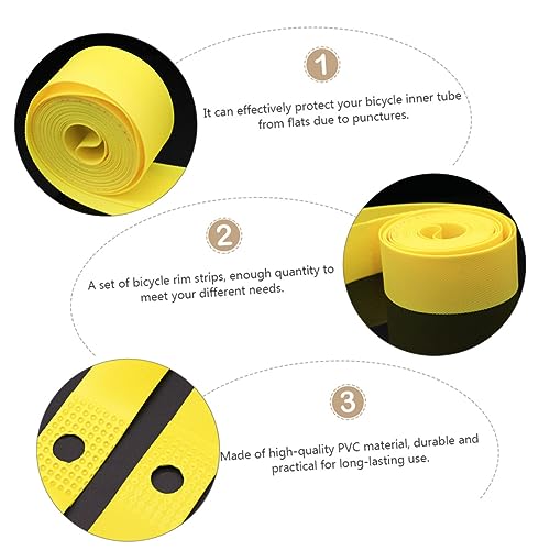 LIOOBO 10 Piezas Cinta Protectora para Rueda Bicicleta miniatura 4