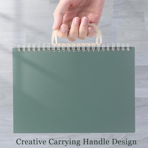 4 Stück Spirale Notizbuch Klein, A6 Mini Notizblock mit Stift, Pocket Notebook Spiralbindung Notebook Kleine 65 Blatt für Reisen,Schule,Arbeit