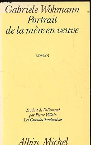 Portrait de la mère en veuve