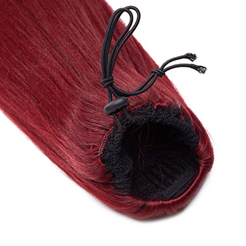 Hairro JK-SY-UOST331 Ponytail Extensions Drawstring Ponytail Hair Extension Yaki Kinky Straight Ponytails Hairpieces Synthetic Pony Tail Natural Black Comb In Ponytail Hair Pieces thumb #5