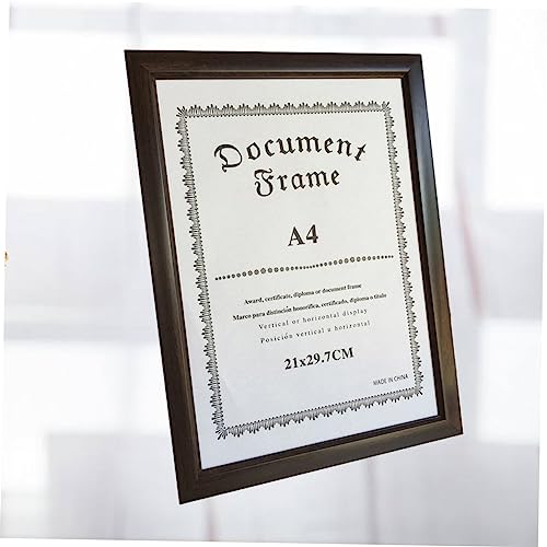 Veemoon 1 Peça Porta-Documentos Porta-Certificado A4 Capa De Diploma Capa De Documento Capa De Certi